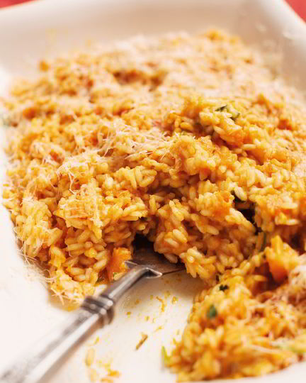 Рецепт ризотто с тыквой