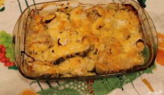 филе трески в духовке под сыром