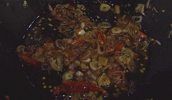 форель в воке