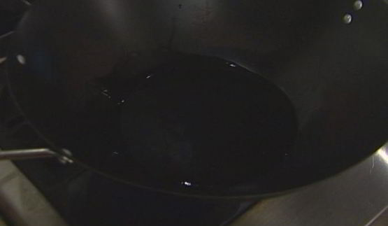 форель в воке