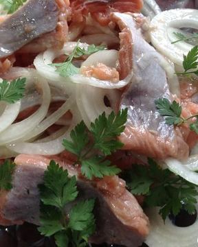 Горбуша малосольная за три часа