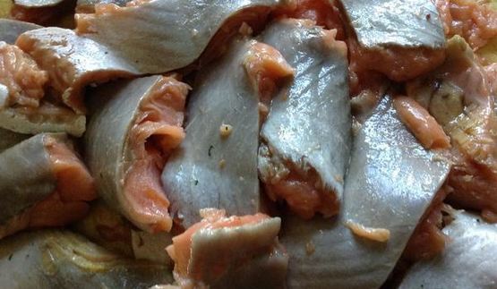 горбуша малосольная за три часа