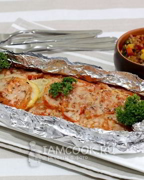 Горбуша по-итальянски