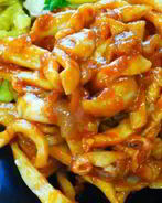 Кальмары под соусом