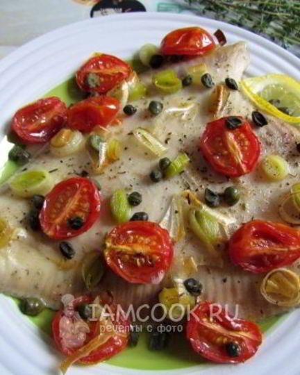 Рецепт камбалы по-итальянски