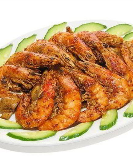 Рецепт креветок с имбирем и хересом