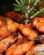 Креветки с розмарином