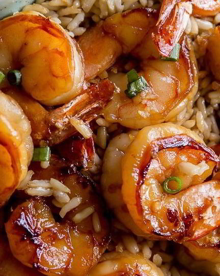 Рецепт креветок с соевым соусом и чесноком