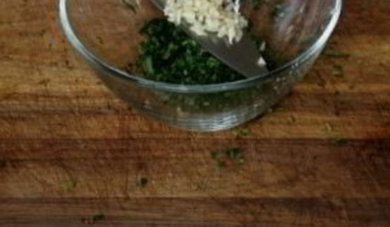 креветки со спаржей