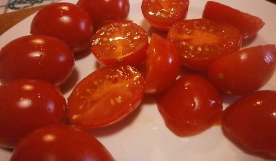 креветки в бренди с гарниром из овощей