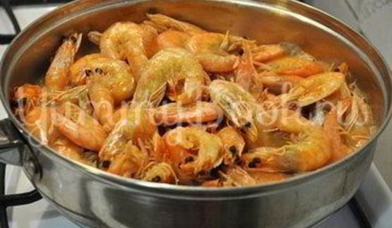 креветки жареные в лимонном соусе