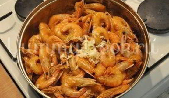 креветки жареные в лимонном соусе