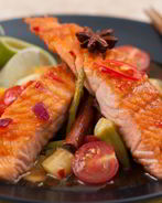 Лосось по-тайски