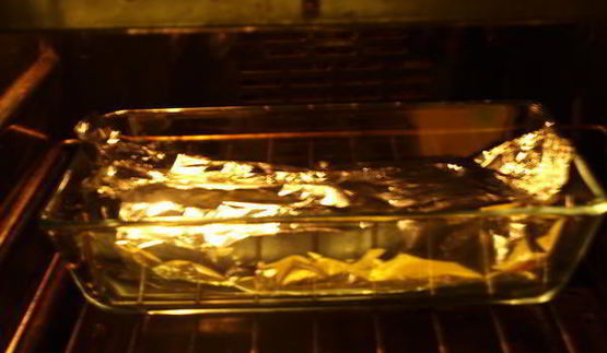 лосось под сметанно-горчичной корочкой