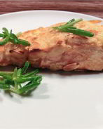 Лосось в панировке