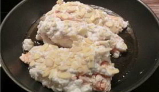 лосось в панировке