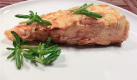 лосось в панировке