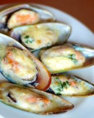 Мидии запеченные в духовке