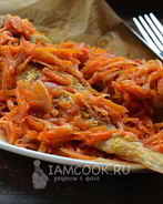 Навага запеченная в духовке