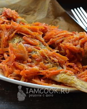 Навага запеченная в духовке