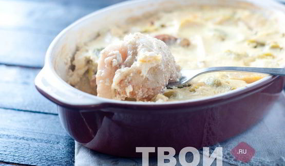 палтус в духовке