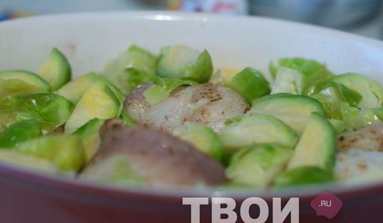 палтус в духовке