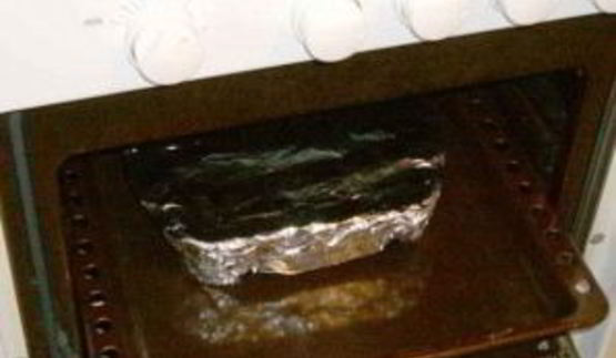 палтус в фольге