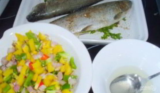 речная форель в духовке