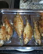 Речная рыба в духовке