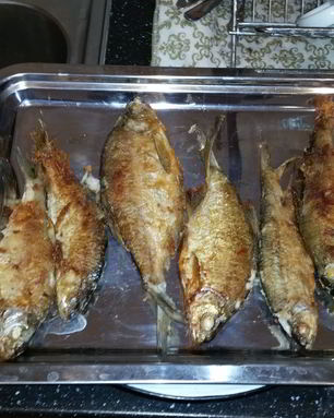 Речная рыба в духовке