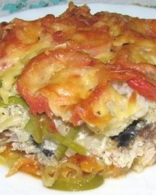 Рыба с цветной капустой