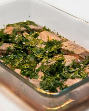 Рыба в винном уксусе