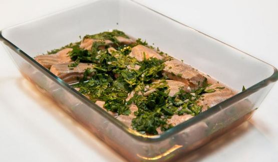 рыба в винном уксусе