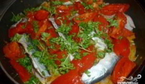 салака тушеная