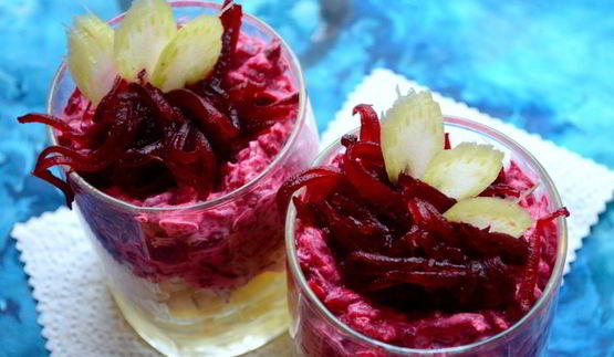 сельдь в легком пальто