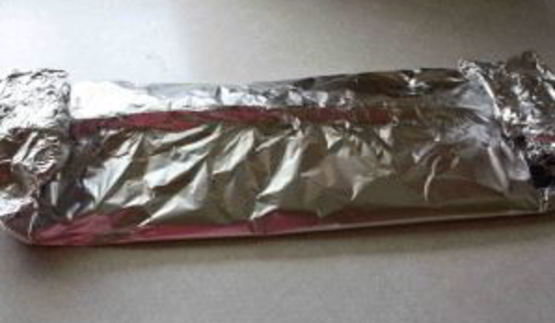 семга на костре в фольге