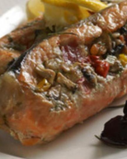 Рецепт семги папильот