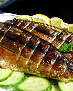 Скумбрия на гриле