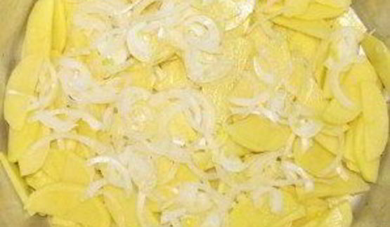 скумбрия в духовке с картофелем