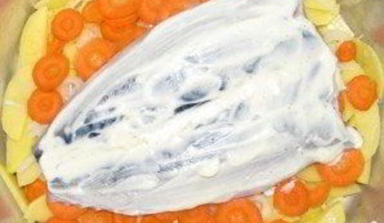 скумбрия в духовке с картофелем