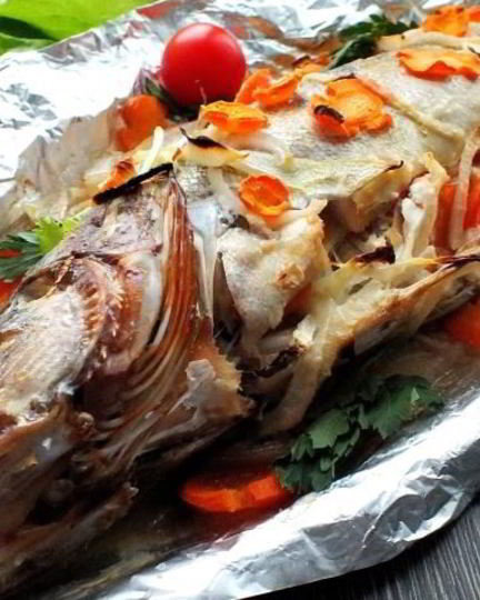 Рецепт судака по-королевски