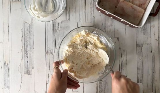 треска с сыром в духовке