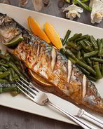 Запеченная скумбрия