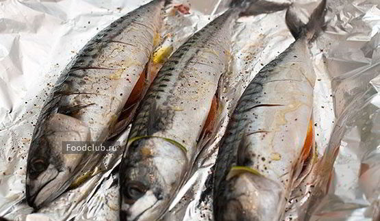 запеченная скумбрия