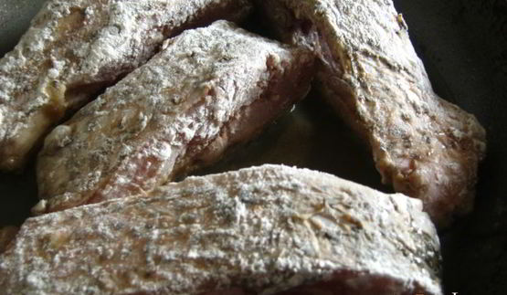 жареный лещ