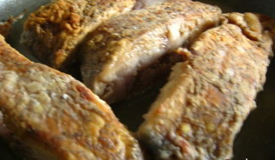 жареный лещ