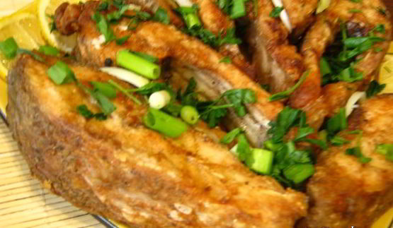 жареный лещ