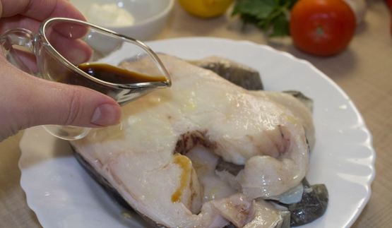 зубатка в духовке запеченная