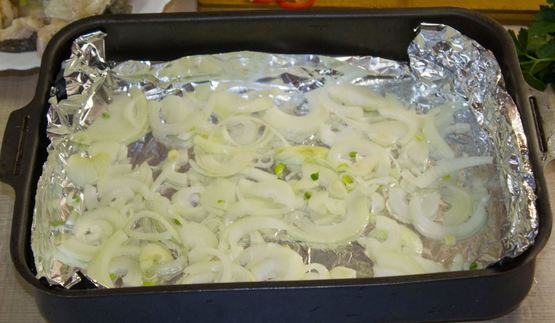 зубатка в духовке запеченная