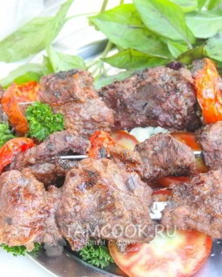 Рецепт абхазского шашлыка из свинины